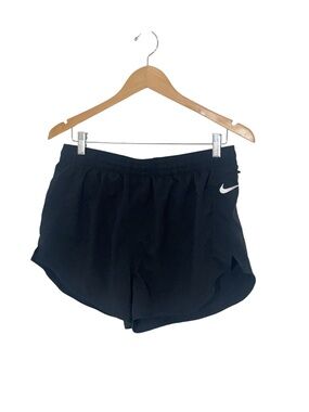 NIKE Dry-Fit Lined, Black, Light Weight Shorts Size Large